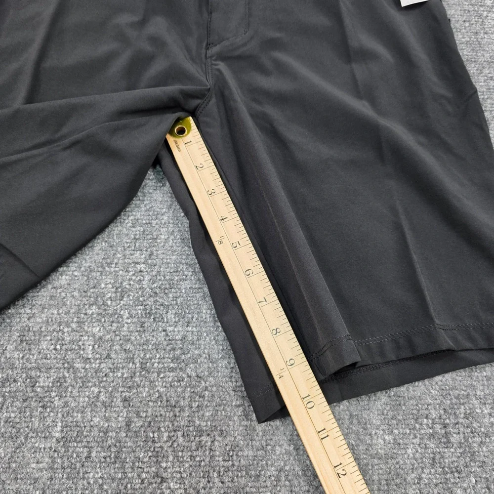 Hurley Phantom Mens Black Flex‎ Waist Shorts Size 31 20 Inch Length Golf